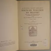 De wording van het tijdschrift Dietsche Warande en Belfort en zijn ontwikkeling onder de redactie van Em.Vliebergh en Jul. Persyn