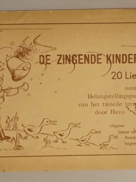 De zingende kindertuin