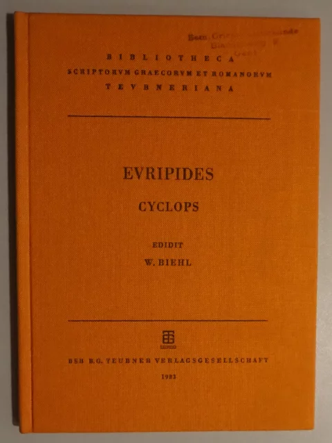 Euripides. Cyclops