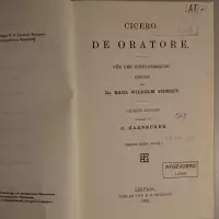 Cicero De oratore