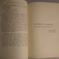 M. Terentii Varronis de lingua latina