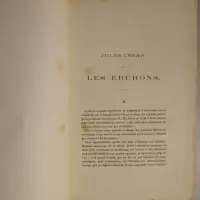 Jules César et les Éburons