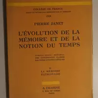 L'évolution de la mémoire et de la notion du temps