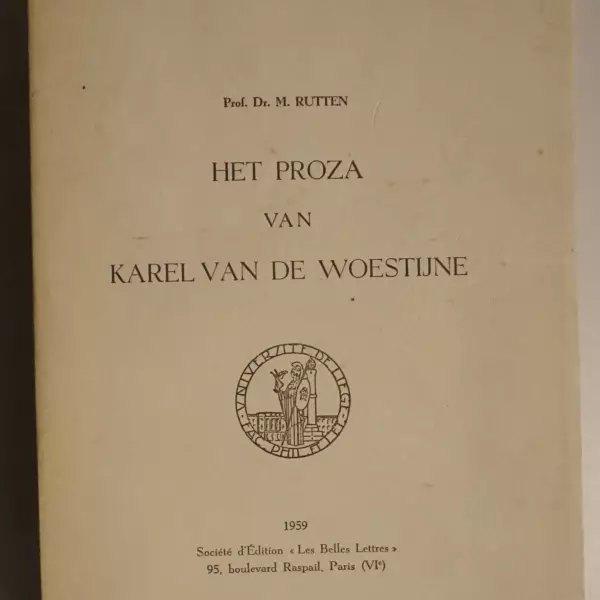 Het proza van Karel van de Woestijne