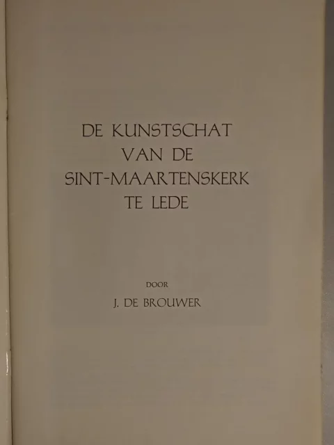 De kunstschat van de Sint-Maartenskerk te Lede