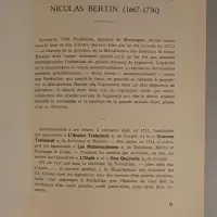 Peintres de cartons pour tapisseries. Toussaint de Breuil, Jean Berain, Claude Audran, Nicolas Bertin, Jean le Prince