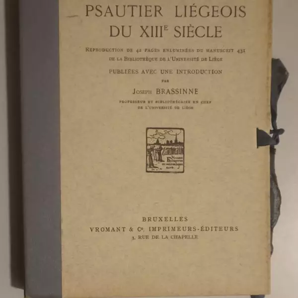 Psautier liégois du XIIIe siècle