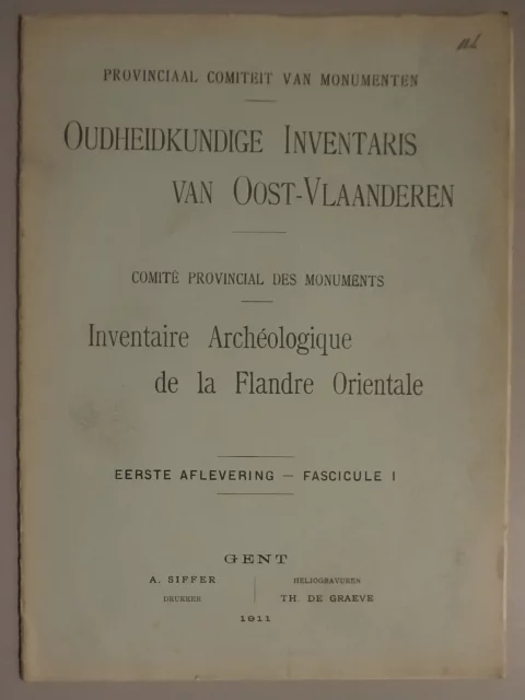 Oudheidkundige inventaris van Oost-Vlaanderen / Inventaire archéologique de la Flandre Orientale