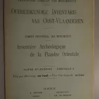 Oudheidkundige inventaris van Oost-Vlaanderen / Inventaire archéologique de la Flandre Orientale