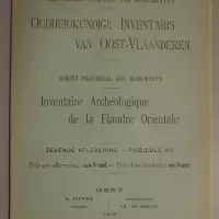 Oudheidkundige inventaris van Oost-Vlaanderen / Inventaire archéologique de la Flandre Orientale