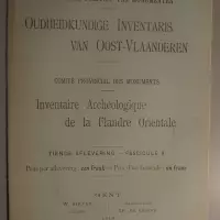 Oudheidkundige inventaris van Oost-Vlaanderen / Inventaire archéologique de la Flandre Orientale