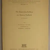 Die Runeninschriften im älteren Futhark