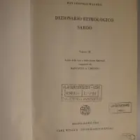 Dizionario Etimologico Sardo