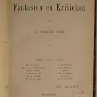 Litterarische Fantasien en Kritieken