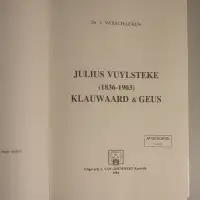 Julius Vuylsteke (1836-1903). Klauwaard & Geus