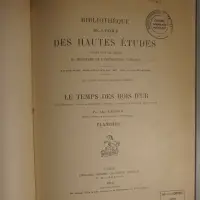 Le temps des rois d'Ur. Recherches sur la société antique d'après des textes nouveaux