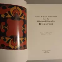 Historic & artistic bookbindings from the Bibliotheca Bibliographica Breslaueriana