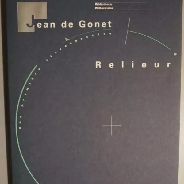 Jean de Gonet. Relieur