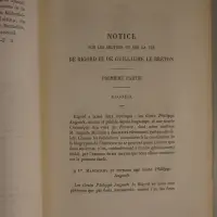 Oeuvres de Rigord et de Guillaume le Breton, historiens de Philippe-Auguste