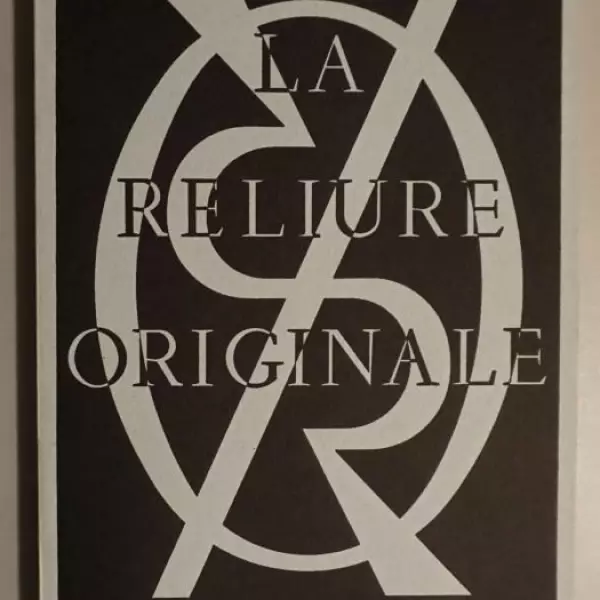 La reliure originale