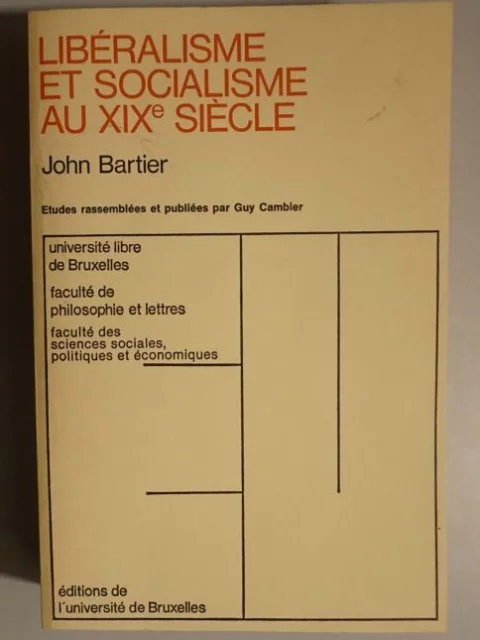 Libéralisme et socialisme au XIXe siècle