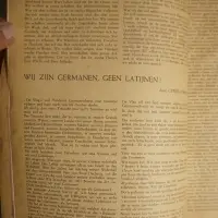De Vlag. Deutsch-Vlaemische Arbeitsgemeinschaft, Vlaamsch-Duitsche Arbeidsgemeenschap