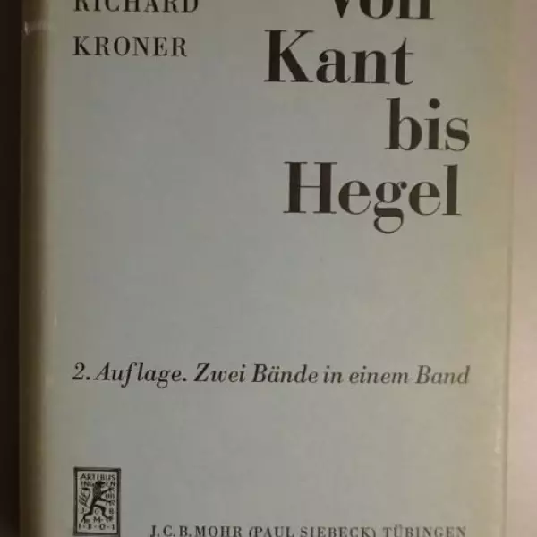 Von Kant bis Hegel