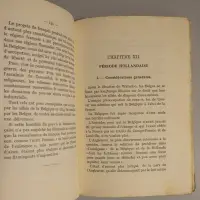 L'Unité Nationale et la Question linguistique dans l'Histoire de Belgique