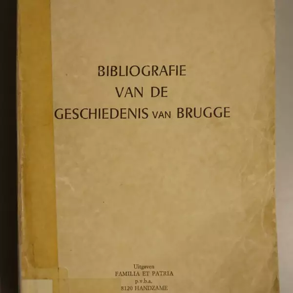 Bibliografie van de geschiedenis van Brugge