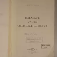 Bibliografie van de geschiedenis van Brugge