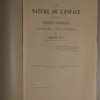 La nature de l'espace d'après les théories modernes depuis Descartes