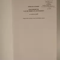 Geschiedenis van de Joden in Antwerpen. In woord en beeld