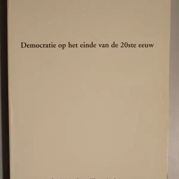 Democratie op het einde van de 20ste eeuw