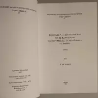Inventaris van het oud archief van de kapittelkerk van Sint-Michiel en Sint-Goedele te Brussel