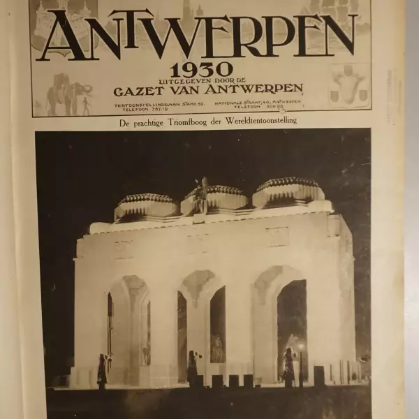 Antwerpen 1930. Officieel dagblad-programma van de wereldtentoonstelling voor coloniën, scheepvaart en Vlaamsche kunst