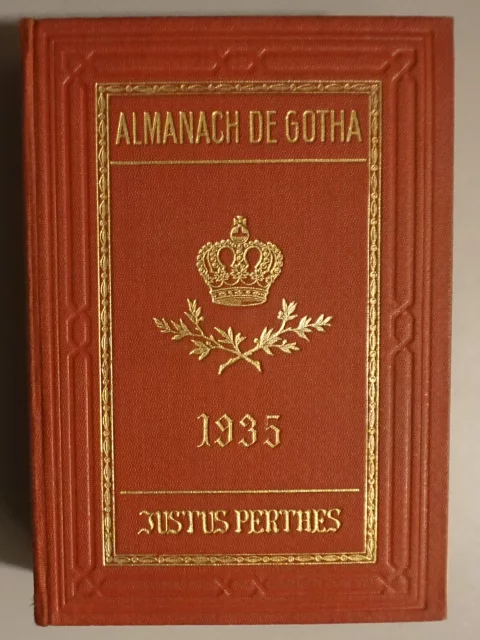 Almanach de Gotha 1935
