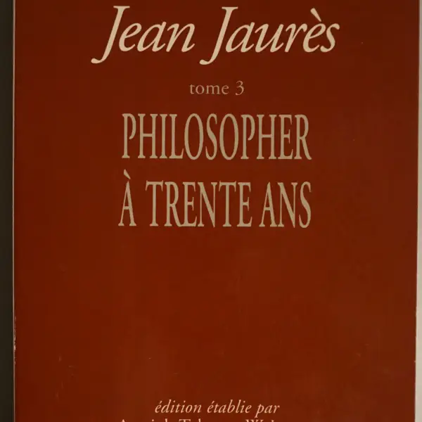 Philosopher à trente ans