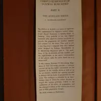 Corpus Rubenianum Ludwig Burchard part X. The Achilles series