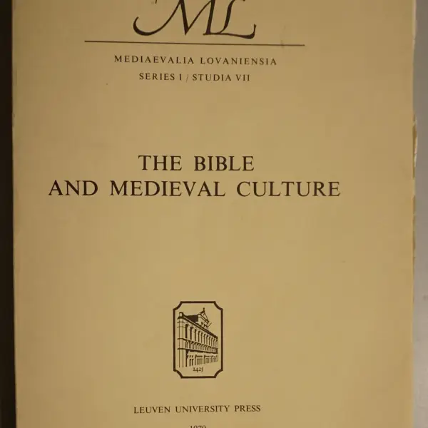 The Bible and Medieval Culture