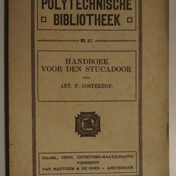 Handboek voor den stucadoor