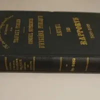 Conseil supérieur d'hygiène publique. Recueil des rapports VIIIe volume, 1888-1889