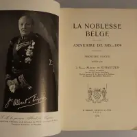 La noblesse belge. Annuaire de 1935-1939. Première partie & Seconde partie