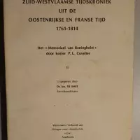 Zuid-Westvlaamse tijdskroniek uit de Oostenrijkse en Franse tijd 1761-1814