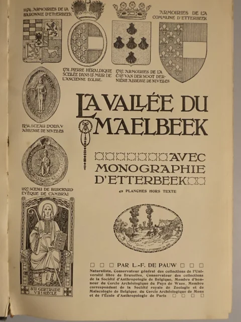 La vallée du Maelbeek avec monographie d'Etterbeek