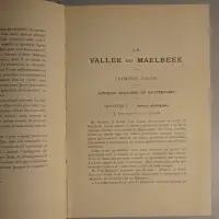 La vallée du Maelbeek avec monographie d'Etterbeek