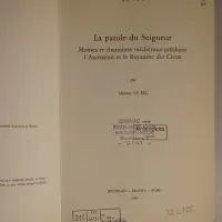 La parole du Seigneur. Moines et chanoines médiévaux prêchant l'Ascension et le Royaume des Cieux