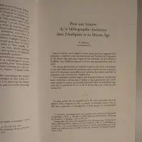 Aevum inter utrumque. Mélanges offerts à Gabriel Sanders, professeur émérite à l'Université de Gand