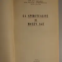 La spiritualité du moyen age