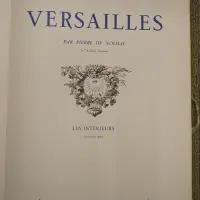 Versailles. Les intérieurs. Première série & deuxième série