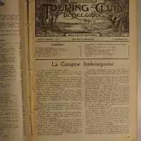 Bulletin officiel du Touring Club de Belgique 1922